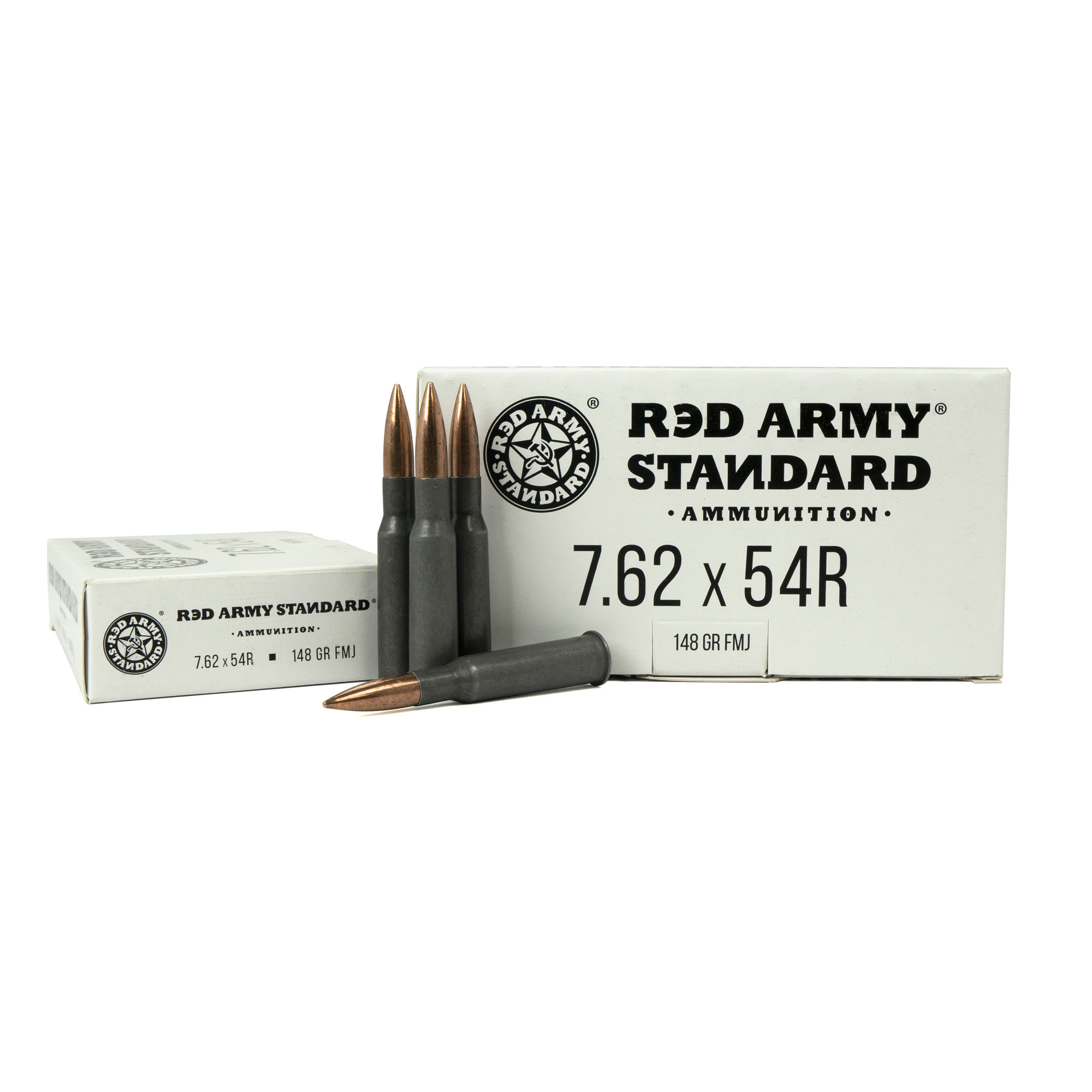 tury Arms 7.62x54mmR AM3421 Red Army Standard Full Metal Jacket FMJ 148 Grain Ammo