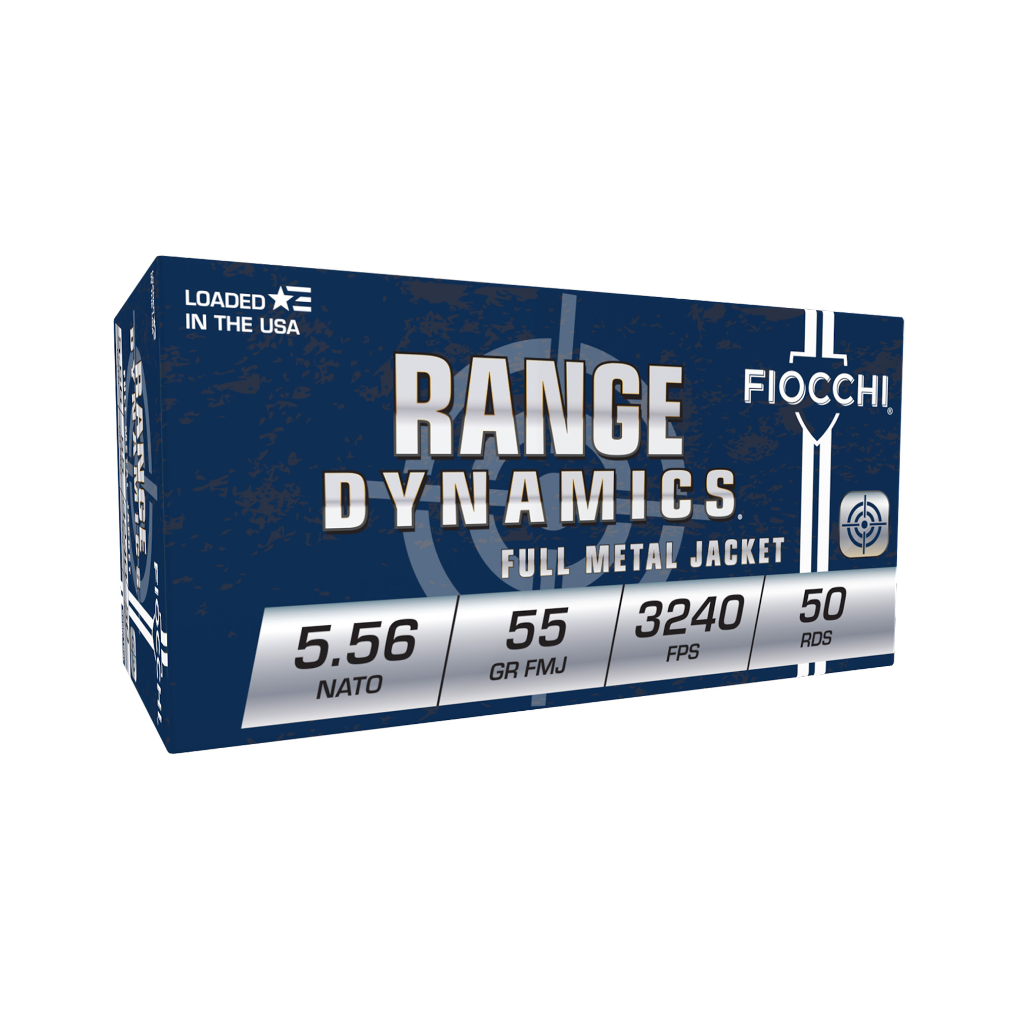 Fiocchi Range Dynamics M193 5 56x45mm NATO 55 Gr FMJ 3240 FPS