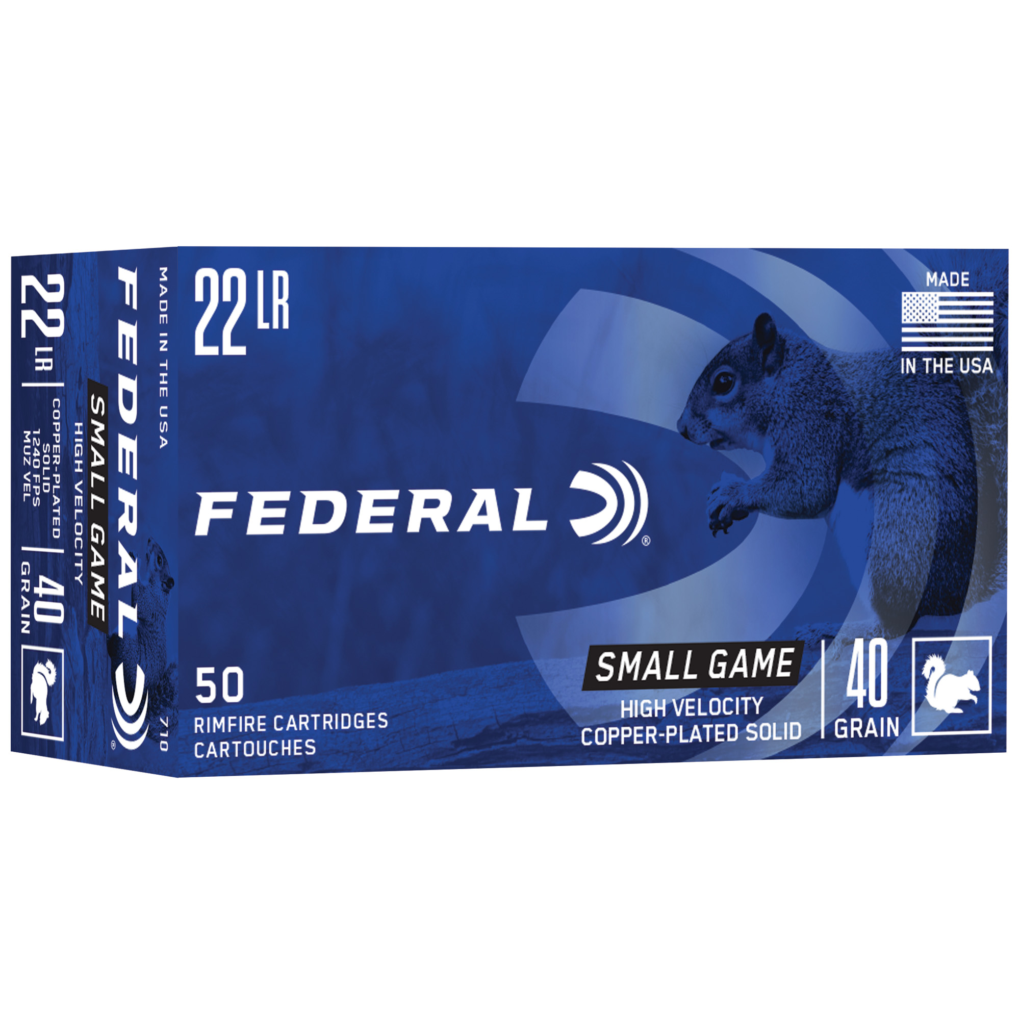 eral Game-Shok .22 Long Rifle 40 Gr Solid Ammo