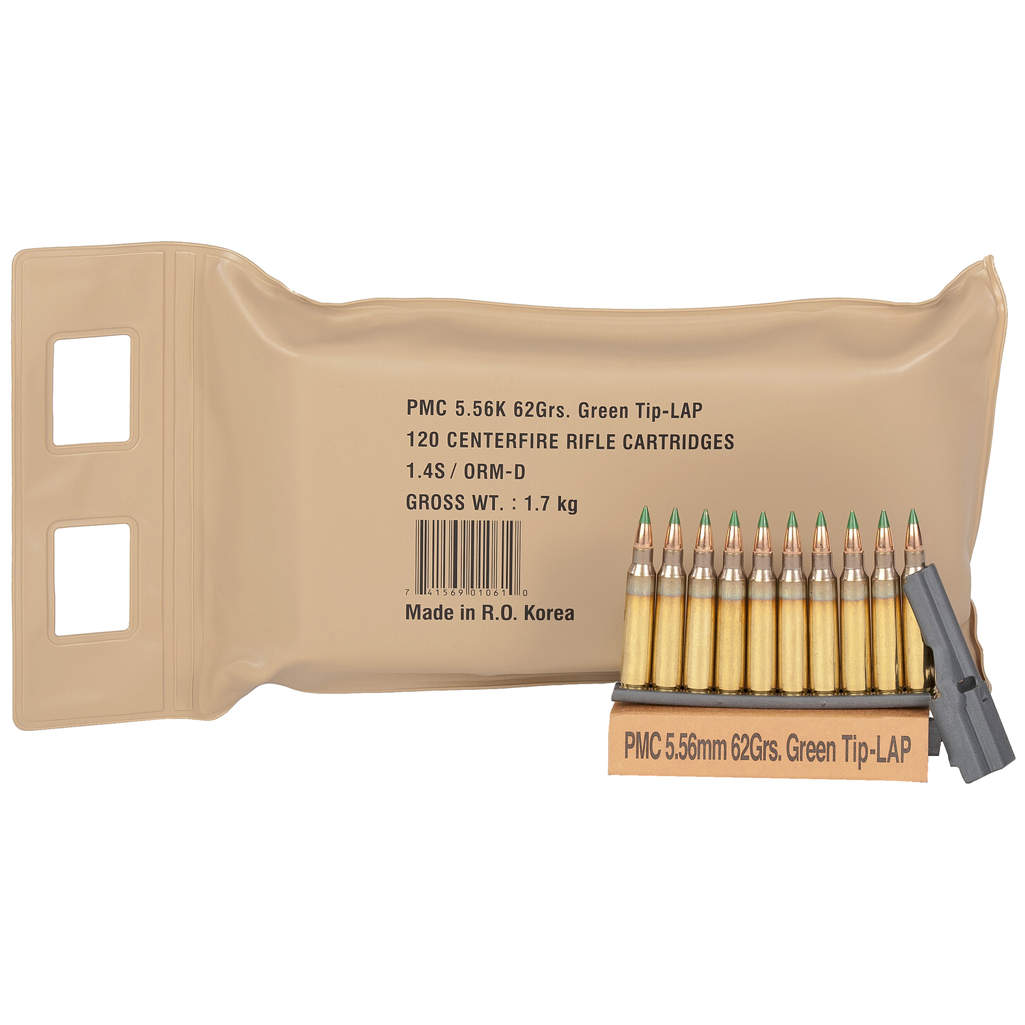  X-Tac Battle Pack 5.56x45mm NATO 62 Gr FMJ 2 Ammo